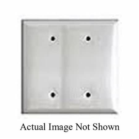 Mulberry Number of Gangs: 2 Steel, Semi-Gloss Finish, White 86852